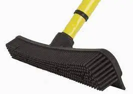 rubber broom
