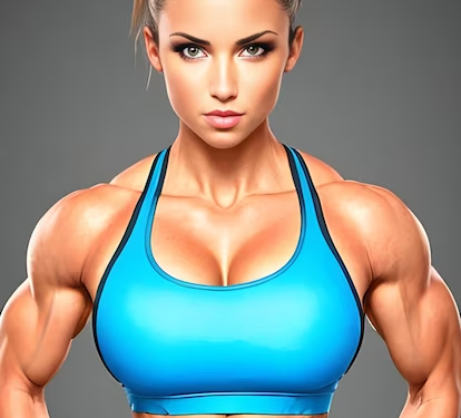 female body builder
