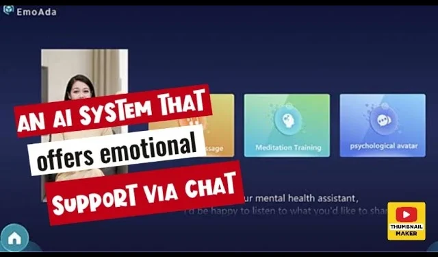 EMOADA Emotional Support Ai chat